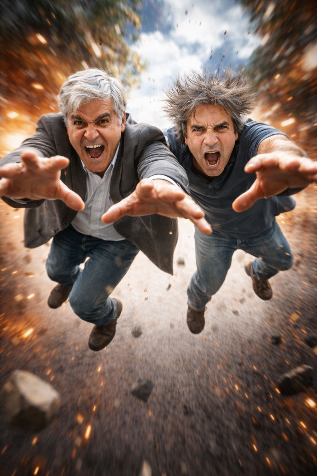 Pablo Mackenna y Nicolás Larraín